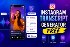 Instagram Transcript Generator Free for Reels 2026