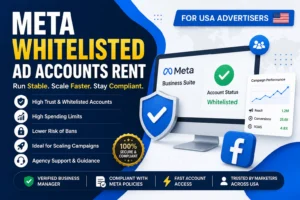 Meta Whitelisted Ad Accounts Rent for USA Ads