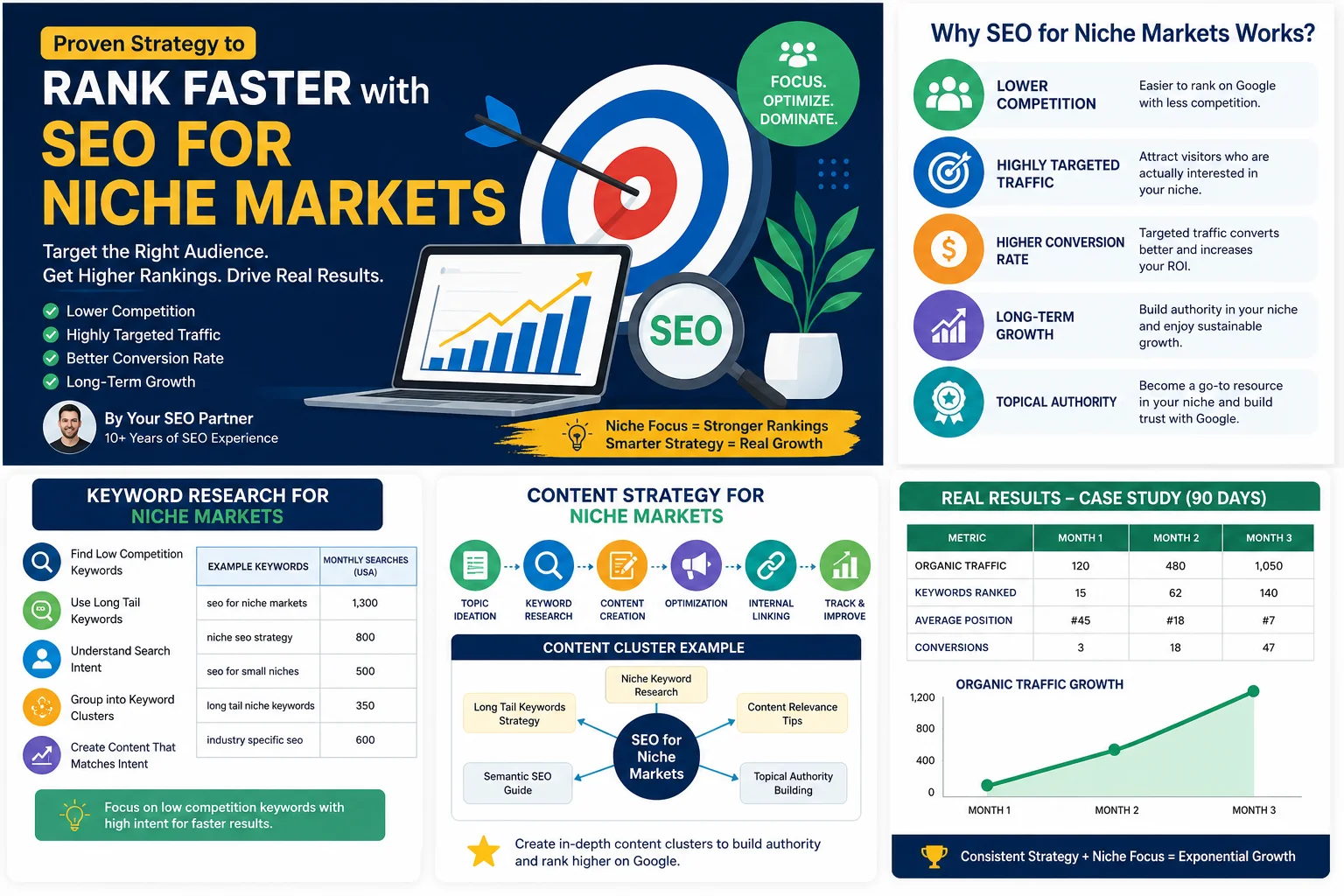 SEO for Niche Markets: Strategy to Rank Faster USA